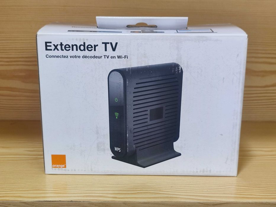 Repetidor Wi-Fi Extender Rede Pode utilizá-lo com adaptadores de Powerline para ter uma ligação Wi-Fi.