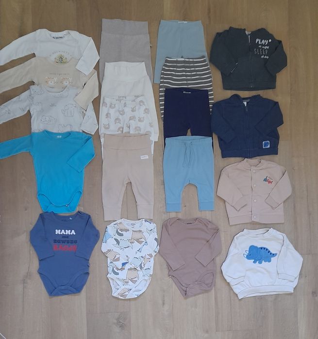 Paka ubranek 68/74