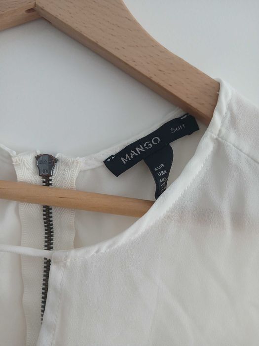 Camisa branca Mango