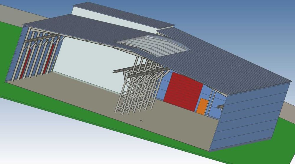Hala na sprzedaz w Policach 1600 m2