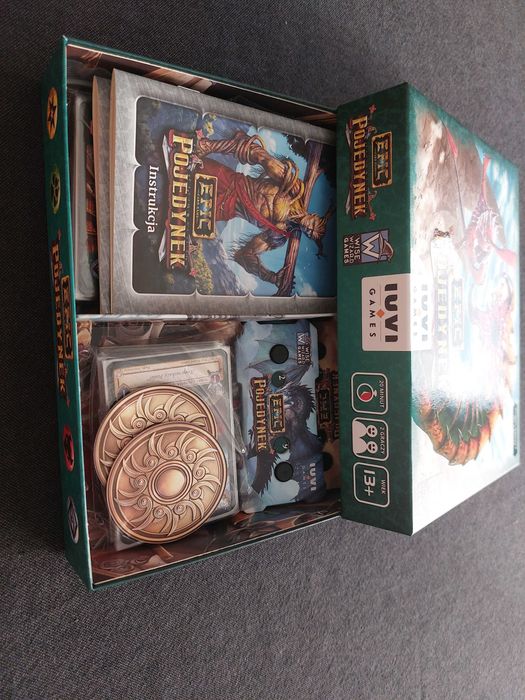 Epic gra karciana - Pojedynek, promo, znaczniki, koszulki