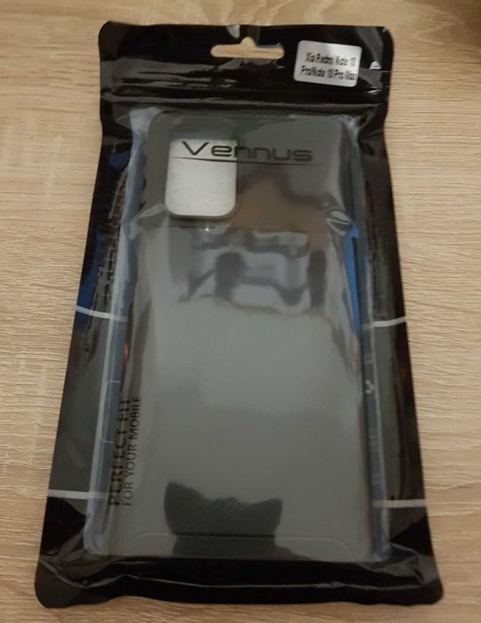 Vennus Carbon Elite do Xiaomi Redmi Note 10 Pro/Note 10 Pro Max Czarny