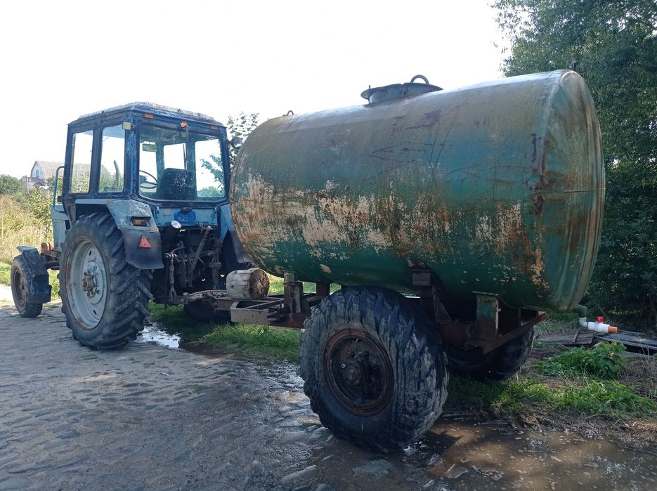 Бочка Напівпричіп-цистерна для води 5000л 5м3
За оренду ча