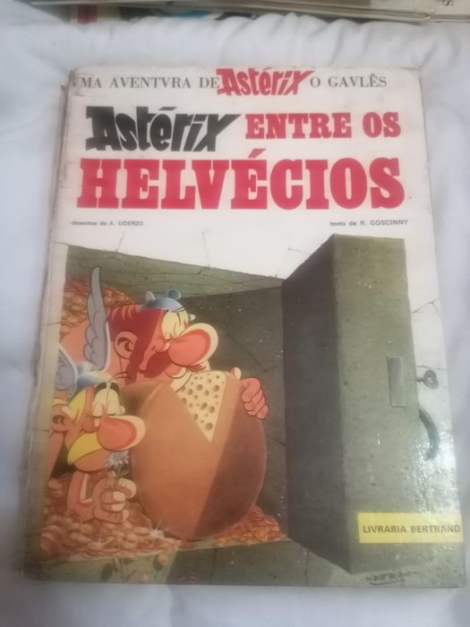 Coleção livros do Asterix.