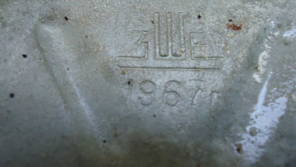 Безкошт.олх.дост.Электросамовар СССР латунный никелированный 1967г