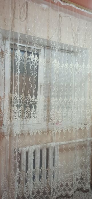 Тюль шикарний з золотим люрексом 8 метрів ,2 по 4м