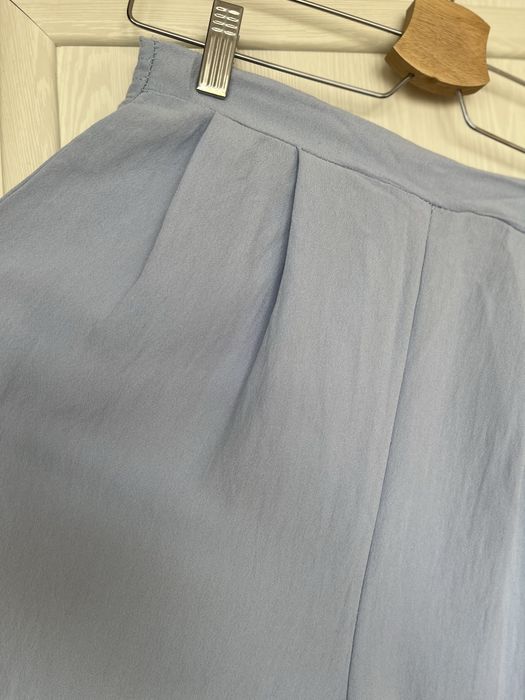 włoskie przepięne spodnie baby blue one size wiskoza naturalny skład