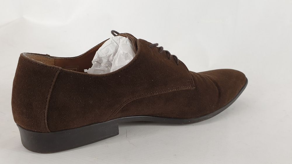 PIER ONE BUTY eleganckie MĘSKIE ROZMIAR 45 eko skóra nowe