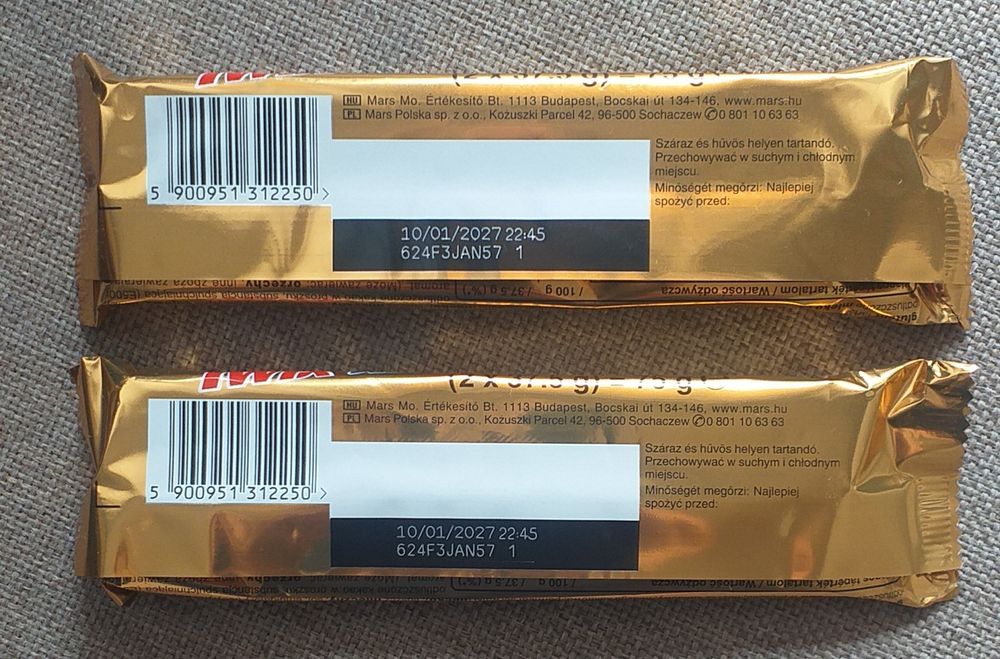 20 szt. baton Twix Xtra 75g