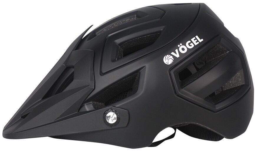 Markowy kask rowerowy Vogel czarny S/M cena sklepowa 160zł