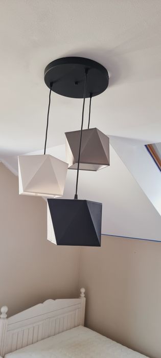 Lampa wisząca potrójna