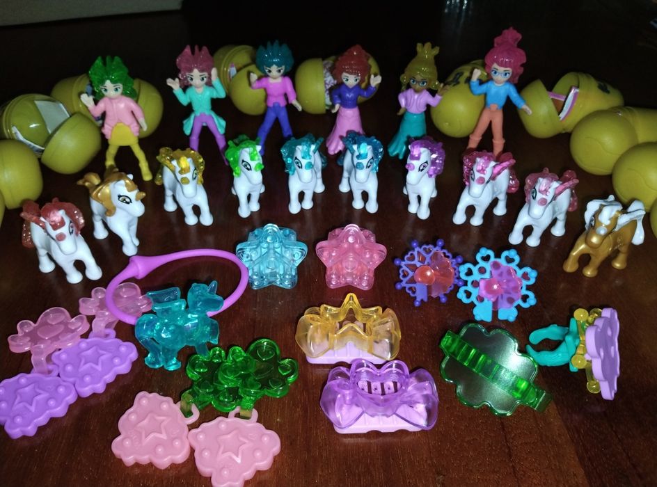 Вінкс кіндер Винкс Майнкрафт Білі коники поні єдинорогі Енчентімалс Ки