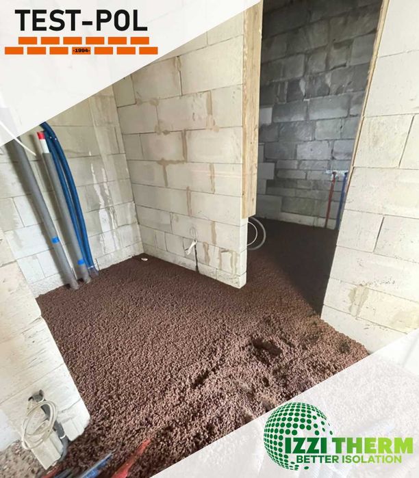 Ocieplenie Posadzki IZZI THERM – Styrobeton, Pod Wylewki, Mixokret