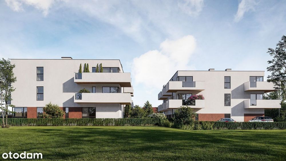Nowoczesny apartament z 10 m2 balkonem - jezioro!
