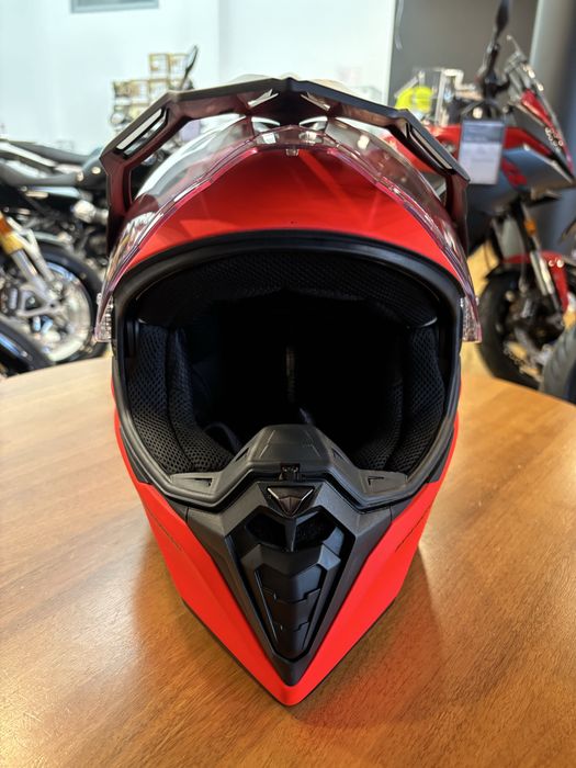 Kask motocyklowy enduro