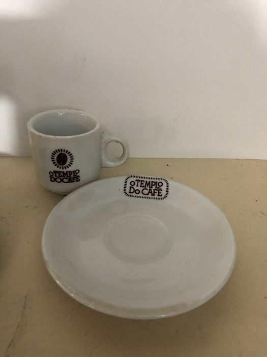 Chávena cafés templo