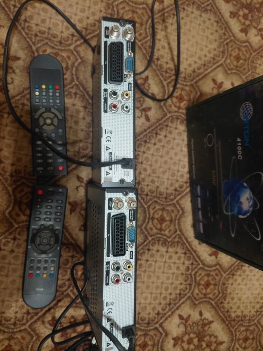 Тюнер супутниковий ресівер Orton 4100c приймач ресивер спутниковый тюнер