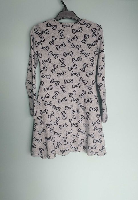 Sukienka Carry, sukieneczka, r.140 (9-10 lat), szara, rozciągliwa