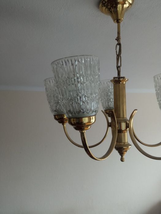 Lampa sufitowa żyrandol 5 salon