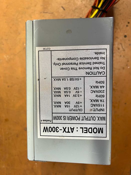 Блок живлення ПК ATX-300watt