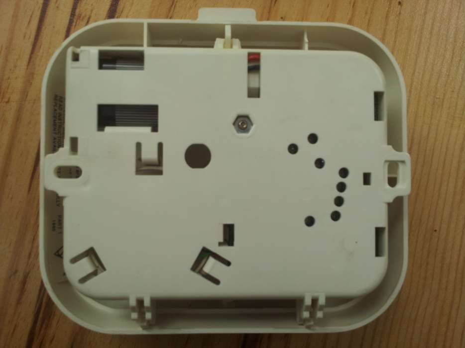 Alarme de fumo usado