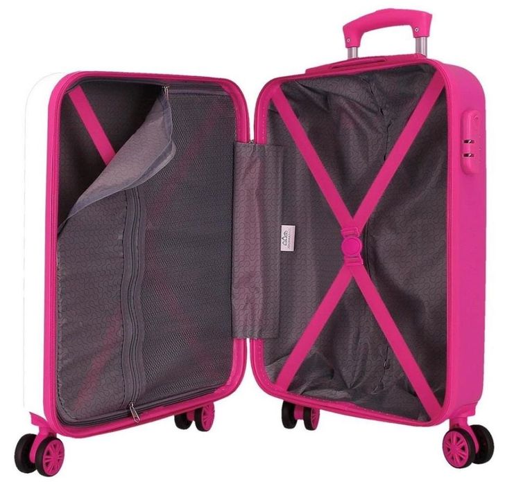 Mala de cabine ABS rígida menina Disney Minnie 35L- nova, 3 anos de garantia