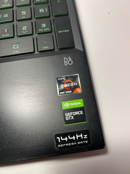 HP Pavilion Gaming Ryzen 5/16GB/512 GTX1650Ti 144Hz