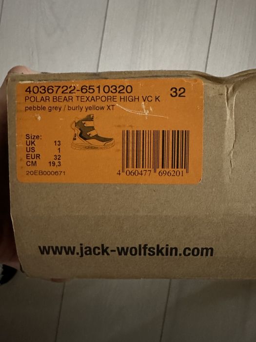 Зимові чобітки Jack Wolfskin