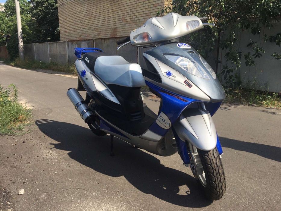 Продам Новый Скутер Viper (Вайпер) Storm синий металлик.