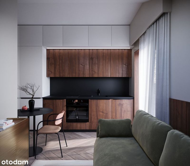 Kawalerka na poddaszu / osobna sypialnia