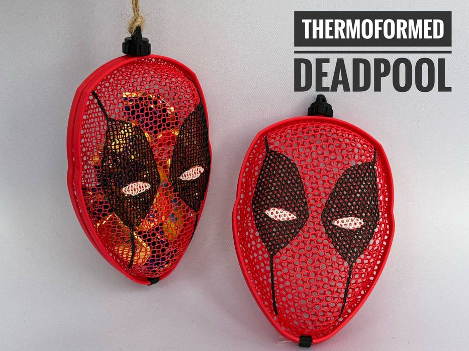 Contentor de doces com forma de Deadpool