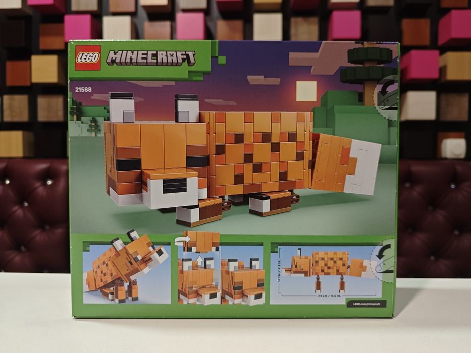 LEGO 21588 Minecraft Лисиця. Fox