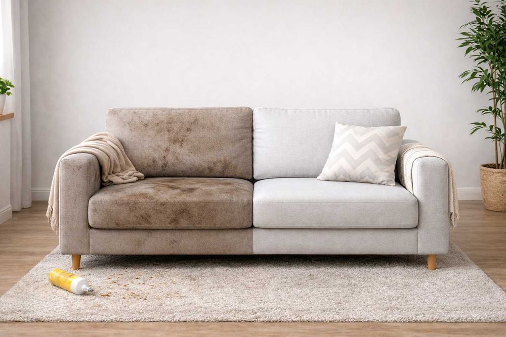 Pranie kanapy narożnika sofy dywanów, czyszczenie tapicerki skórzanej