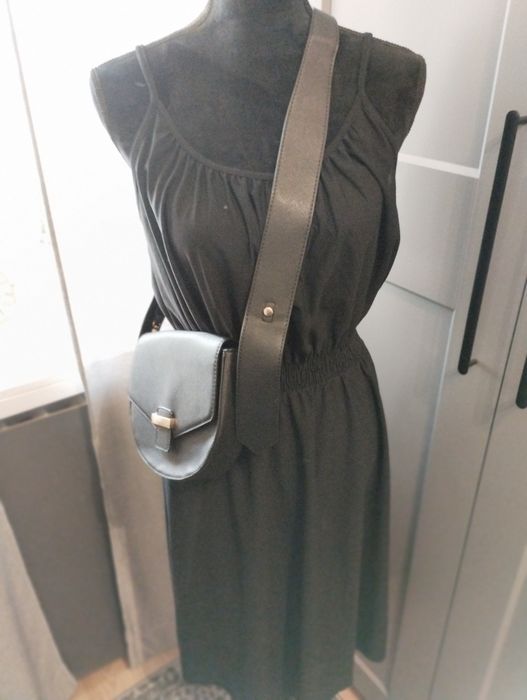 Torebka z grubym paskiem