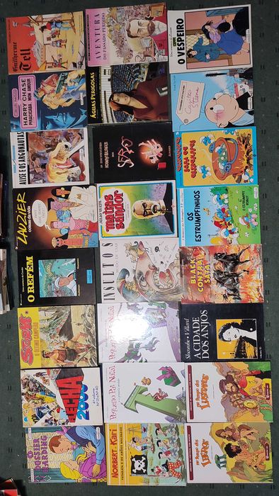 Grande Lote Albuns BD