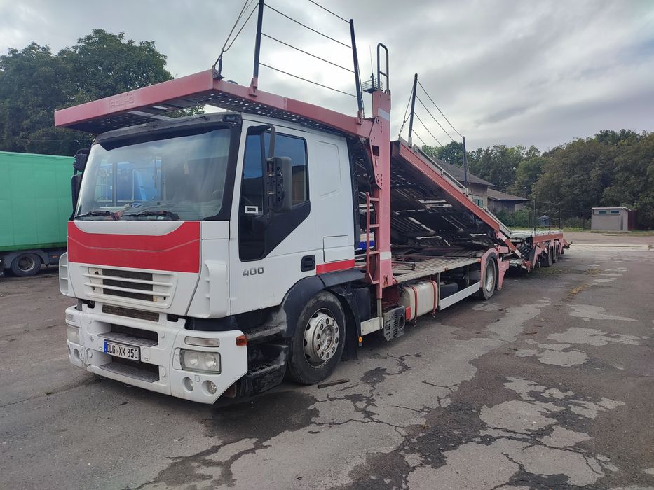 Івеко автовоз находу