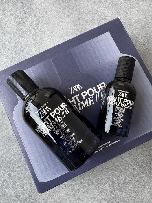 Подарунковий набір zara night pour home ii 100+30ml