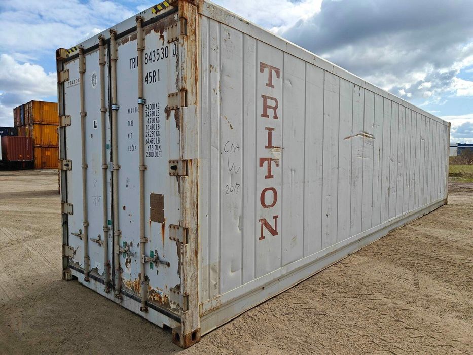 Kontener morski magazynowy 40HC RF izolowany [Izoterma]