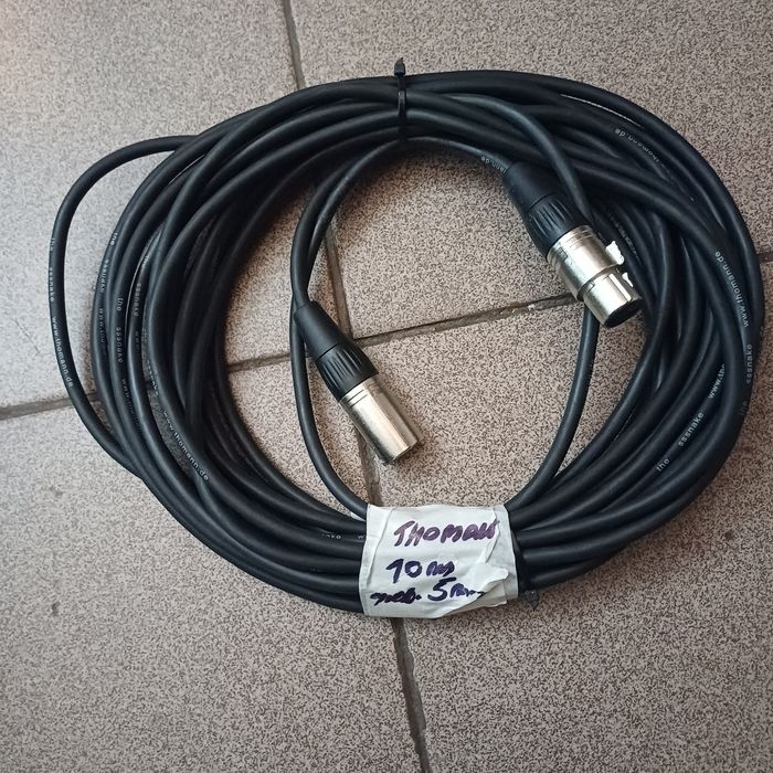 Kabel mikrofonowy studyjny 10m
