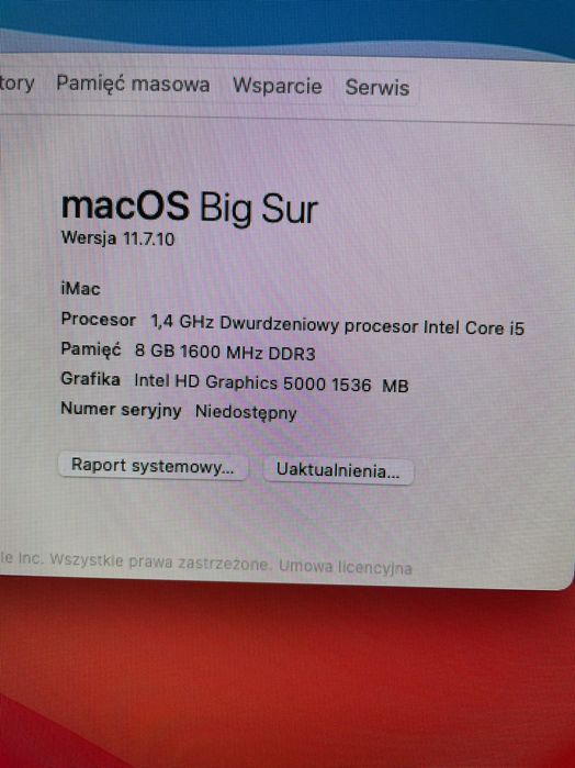 komputer iMac 21,5