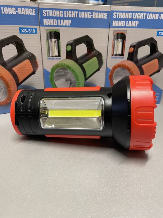 Ручной Светодиодный аккумуляторный фонарь прожектор XS-519 2 режима