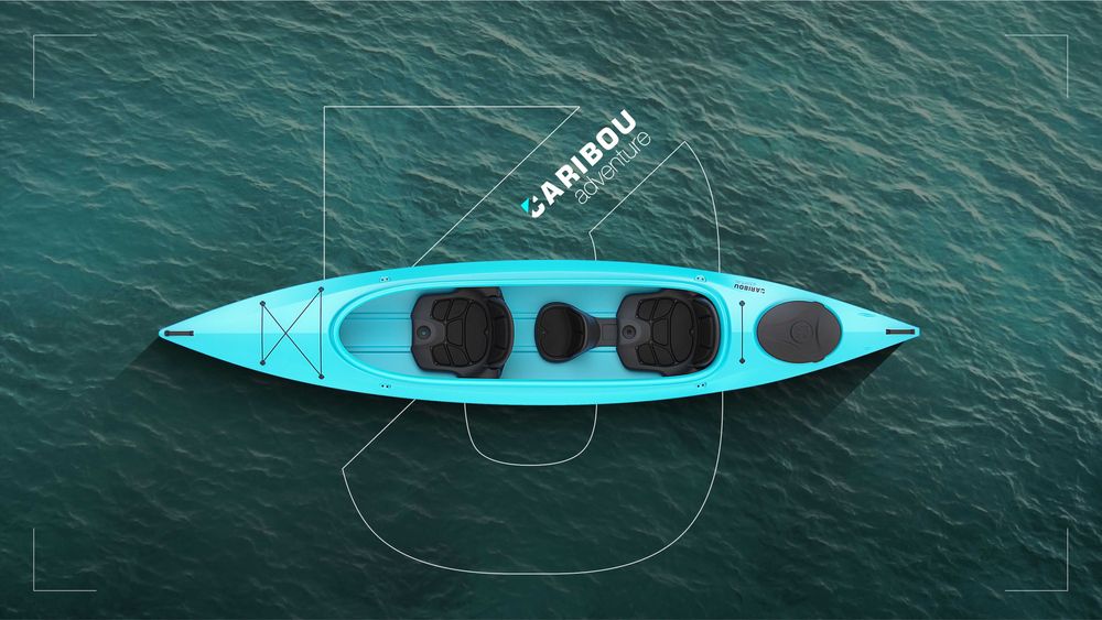 Caribou Adventure 430 Premium STER, 2026,  kajak rodzinny wyprawowy