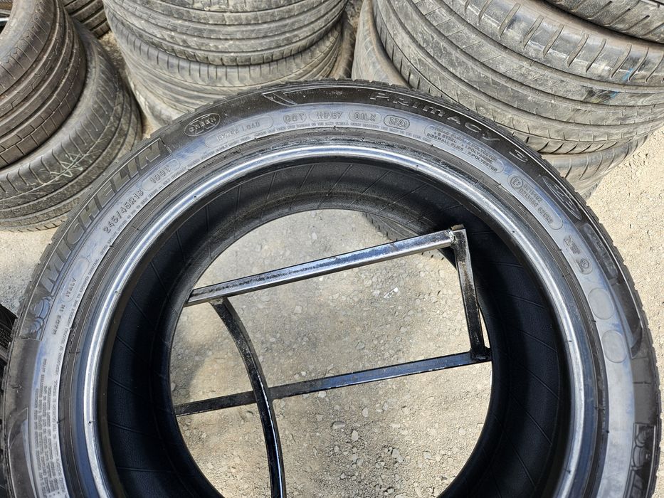Шины БУ 245 45 R 18 Michelin primacy 3* MOE run flat комплект лето