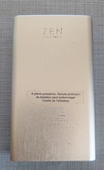 Creative Zen Sleek Photo 20GB