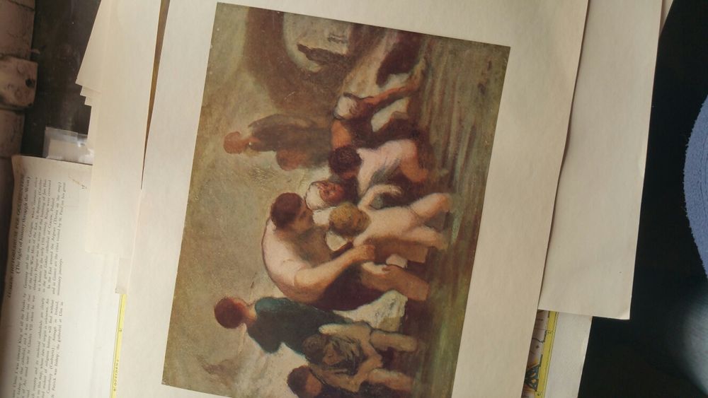 Honore Daumier Prints , reproduções muito antigos