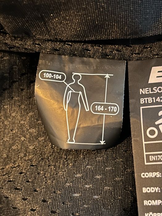 Casaco de moto S com proteções