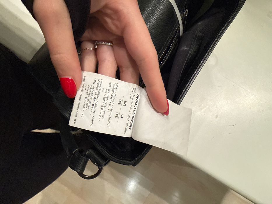 Off-White Binder Clip Shoulder Bag