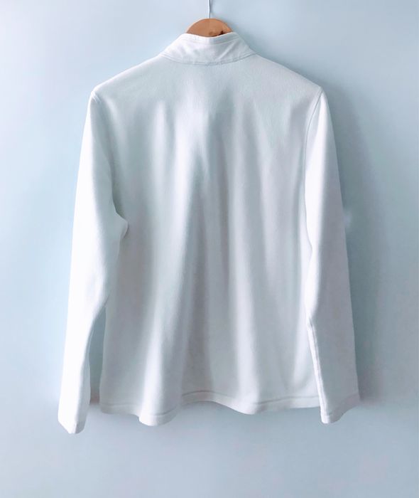 Жіноча біла флісова кофта  The North Face.