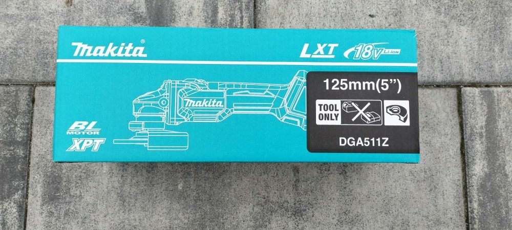 Szlifierka kontowa Makita DGA 511Z