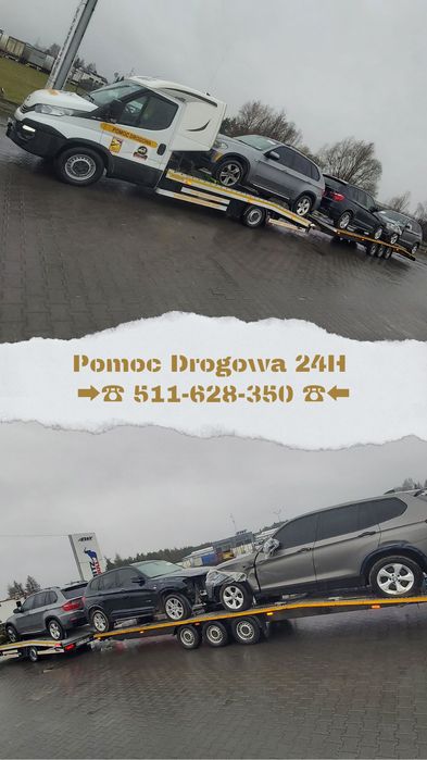 POMOC DROGOWA 24H Holowanie A2 Usługi Transportowe Kraj WYNAJEM LAWET
